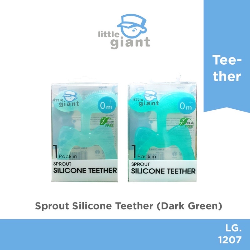 Little Giant Sprout Silicone Teether LG.1207- Gigitan bayi