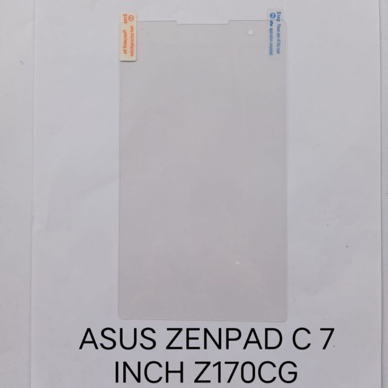 Anti Gores Asus TAB Zenpad C 7&quot; Z170CG . Zenpad 7&quot; Z370 Z370CG . Zenpad 8&quot; Z380 Z380KL . Go 6.9&quot; ZB690KG ZB690KL Anti Gores Asus TABLET anti bening anti glare screen guard screen protector pelindung layar