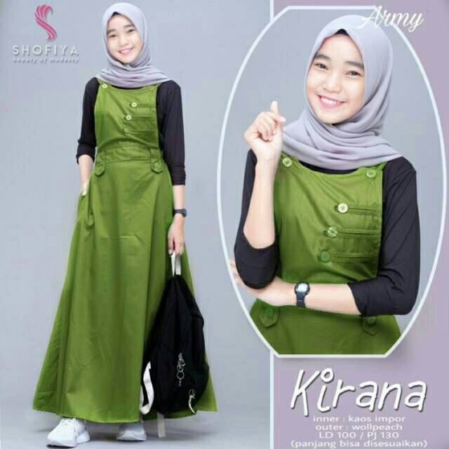 GAMIS KIRANA OVERAL REMAJA