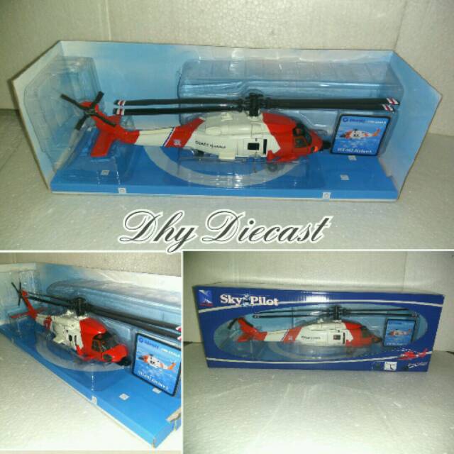 Miniatur Diecast helikopter Sikorsky HH-60J Jayhawk