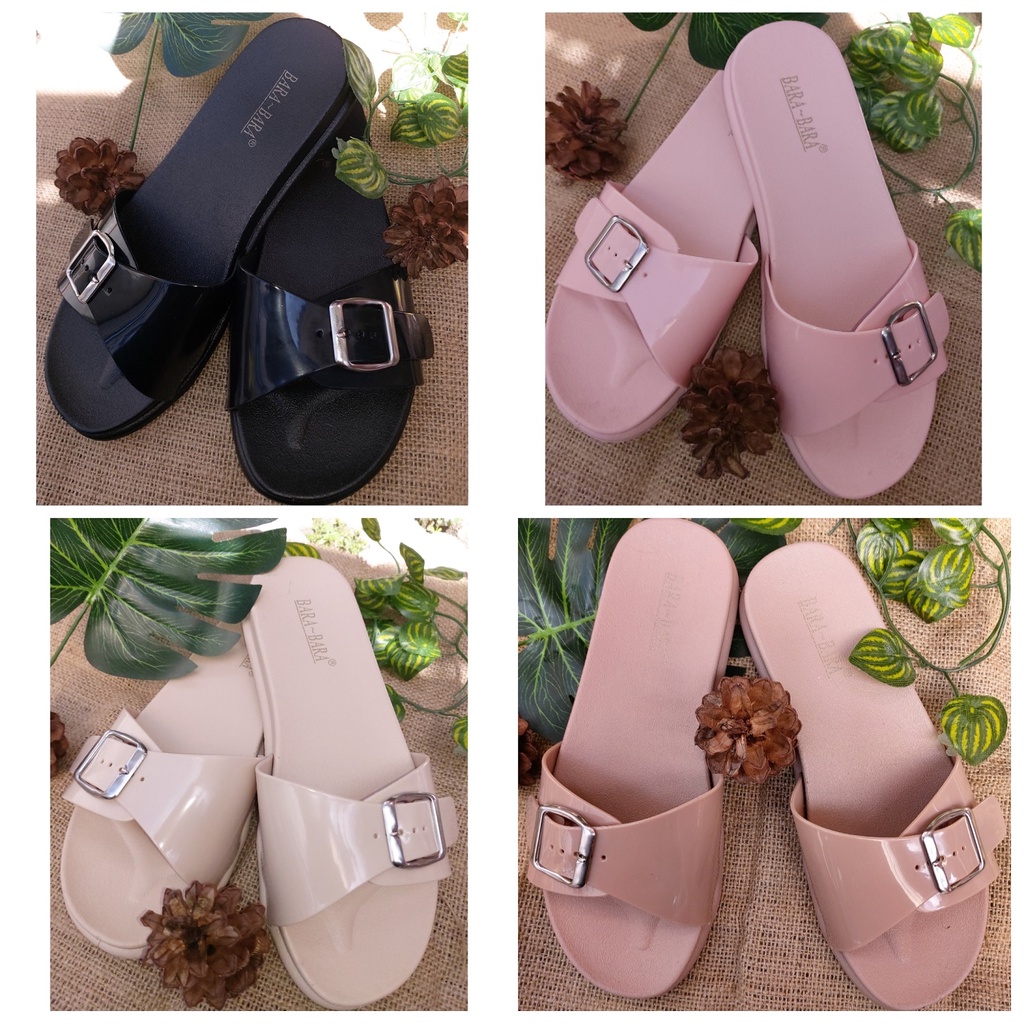 SANDAL SLIP ON WANITA BARA BARA