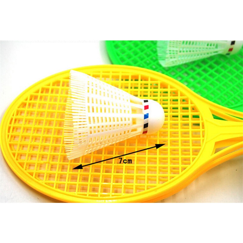 【beautifulhome12.id】1pair Child Badminton Tennis Racket Baby Sports Bed Toy Educational Toys