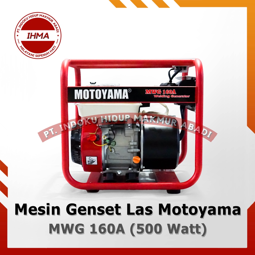Mesin Genset Las Motoyama MWG 160A - Welding Generator