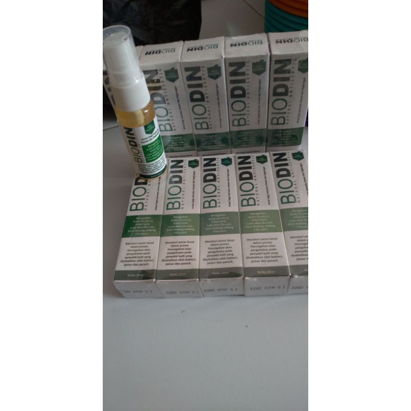 BIODIN SPRAY 20ml OBAT SCADIX, JAMUR KUDIS ANJING DAN KUCING ORIGINAL