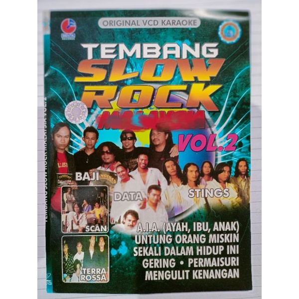 VCD original tembang slow rock vol.2