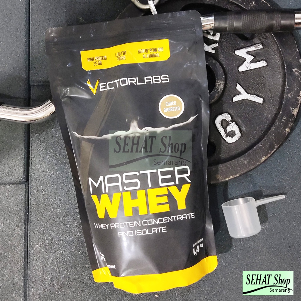 MASTER WHEY Vectorlabs 3lbs - Whey Protein Suplemen Fitness