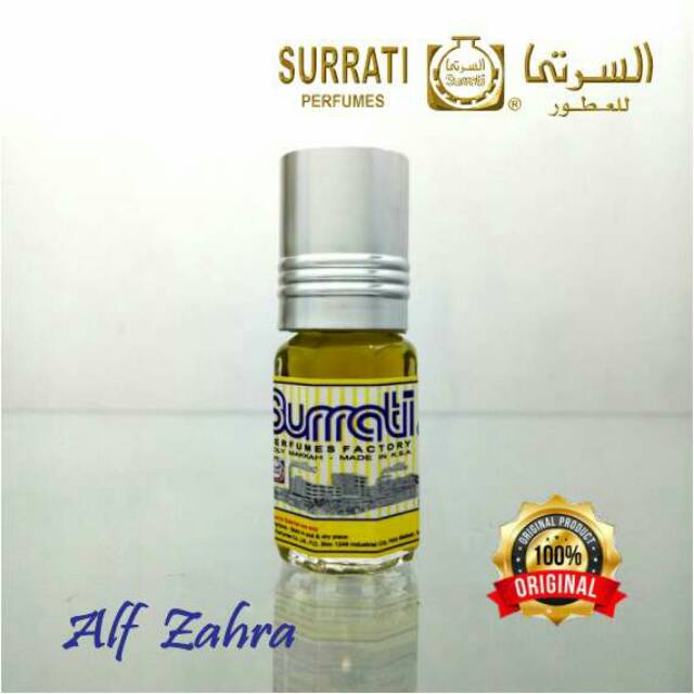 Alf Zahra (Seribu Bunga) 3ml Surrati Original