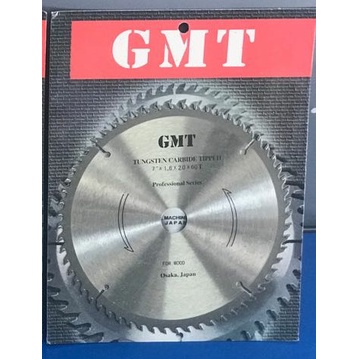 Mata Gergaji Kayu GMT 7" 60 Teeth / Circle saw Blade GMT 7 inch