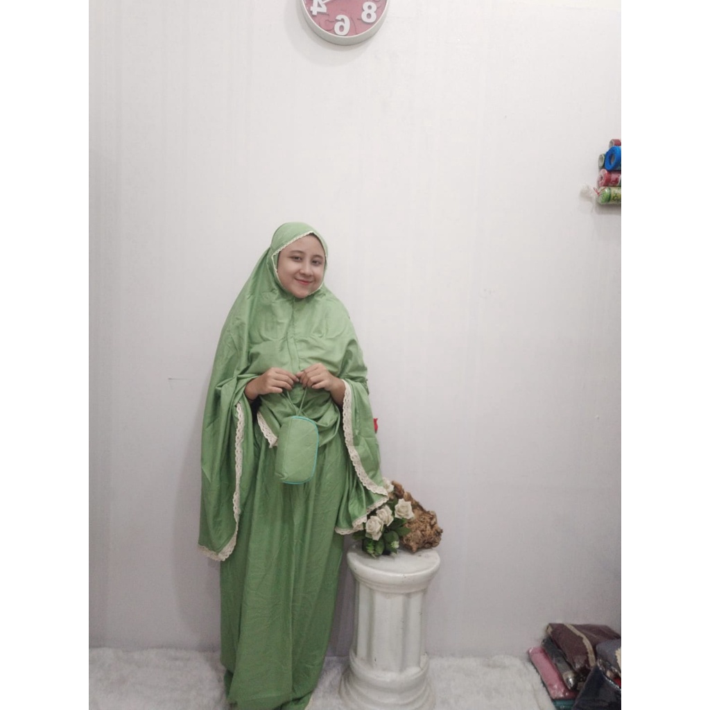 Mukena Anisa Renda Rajut Terbaru