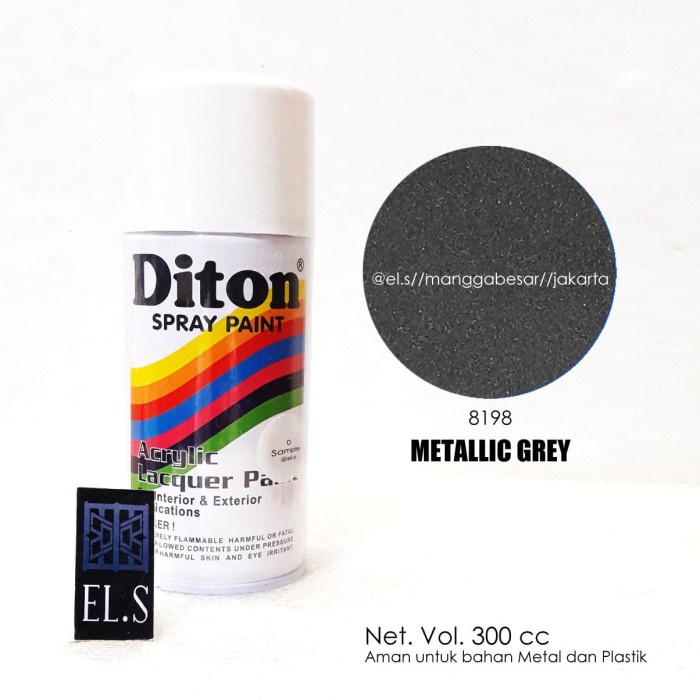 Lucu Diton Metallic Grey Hemat