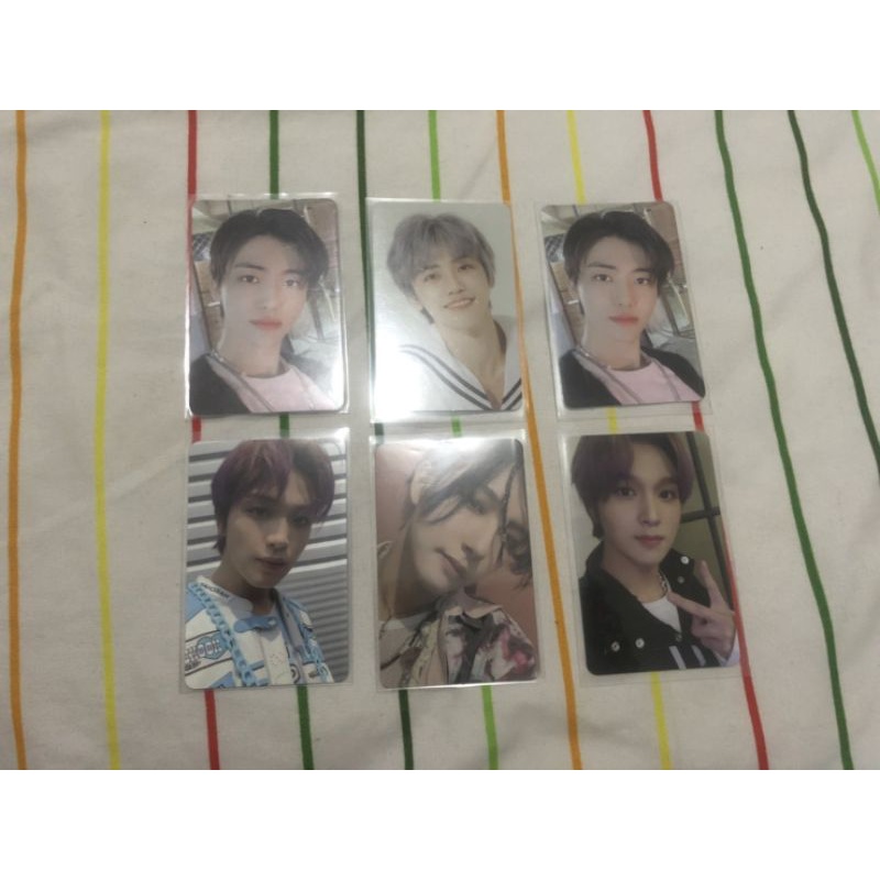 pc jaemin pc deco set luggage sticker b2s nct dream renjun chilling haechan 1st player 2nd player
