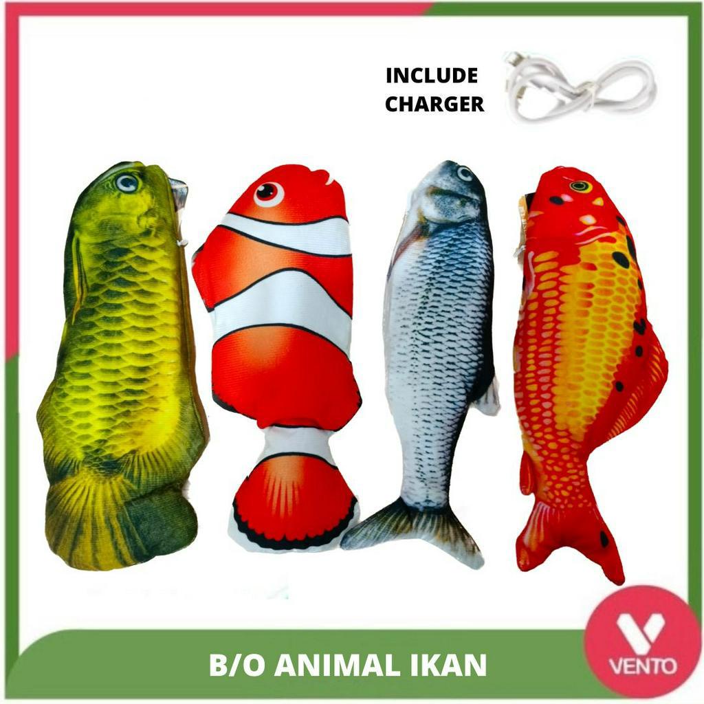 [VENTO TOYS] Mainan Ikan Goyang-Goyang Uget Uget Masak-Masakan - Kado Anak Lucu Unik