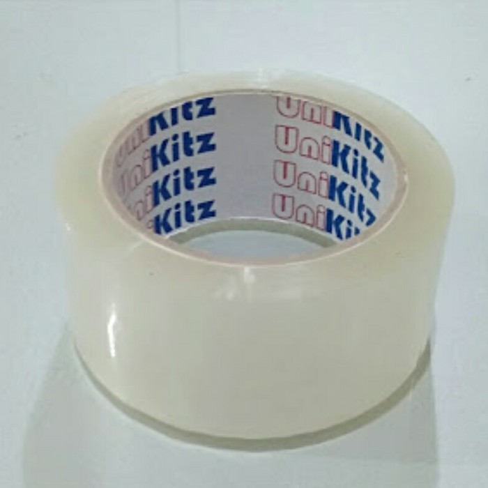 Lakban Bening 48 mm unikitz 90 Yard / 100 meter / opp tape transparan