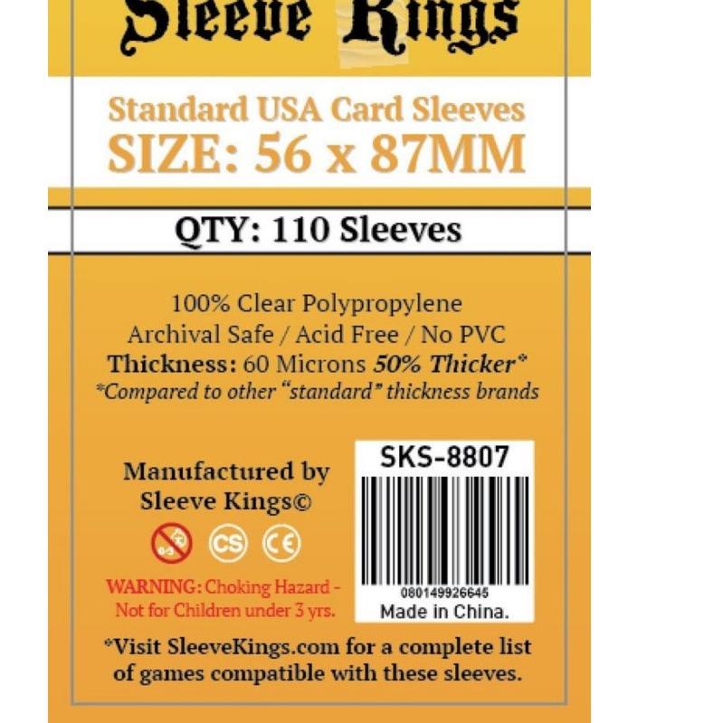 Terjangkau - Sleeve Kings Standard USA Card Sleeves 56x87mm - KPOP ✓