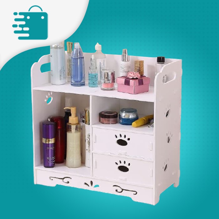 Rak Make Up Murah Perlengkapan Kamar Tidur Aesthetic Dekorasi Dekorasi Meja Belajar Rak Kosmetik Kay