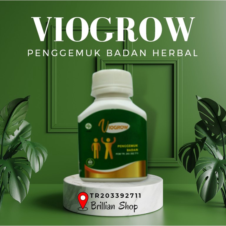 VIOGROW PENGGEMUK BADAN HERBAL BPOM