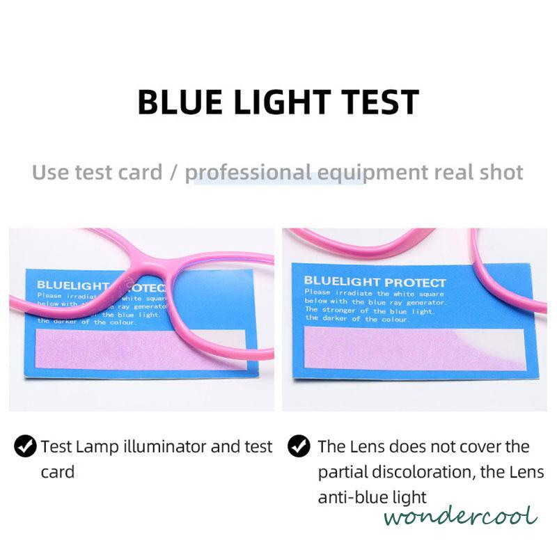 Kacamata Antiradiasi Sinar Blue Ray Anti Komputer TV Anak Wanita Pria -Won