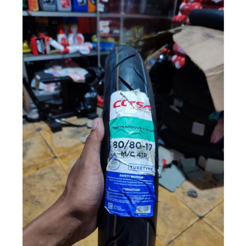 CORSA TERMINATOR 80/80-17 TUBE TYPE BAN DONAT CORSA TERMINATOR