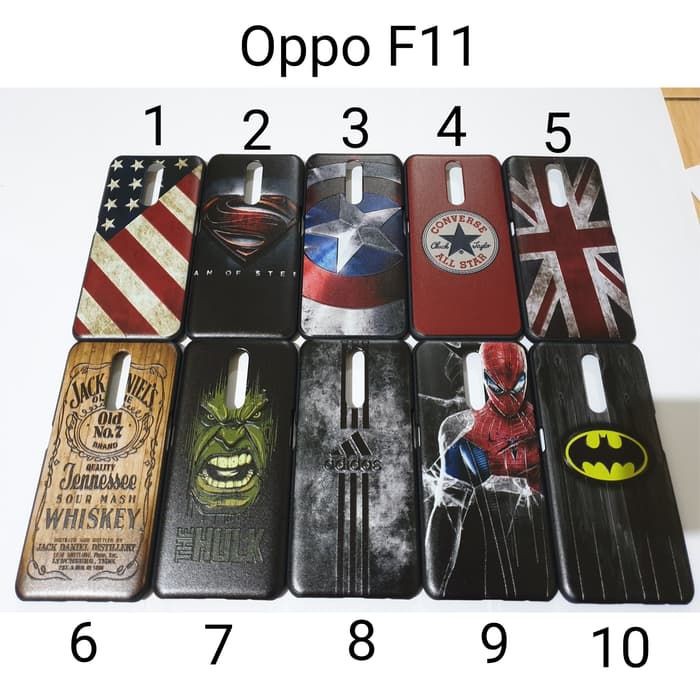 Hardcase Karakter For Oppo F11 back case Hard Case f11 biasa