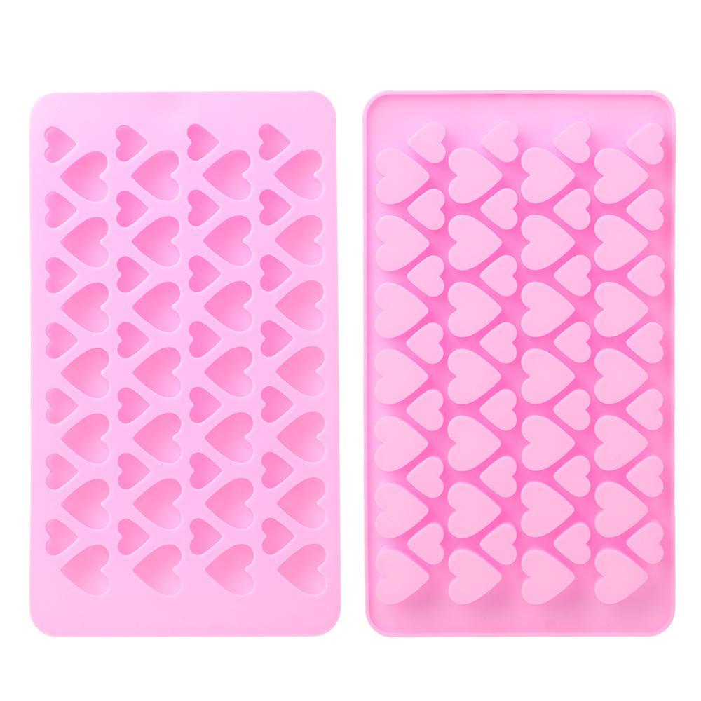 Cetakan Silikon Nanas 3D Alat Dekorasi Kue Es Batu Valentine Permen Coklat Mini Heart Mould