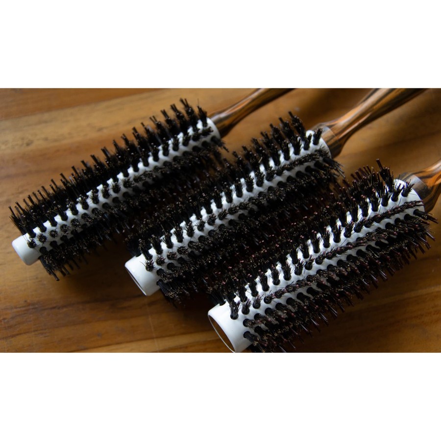 Lumi Wood Blow Brush Pro Sisir Blow