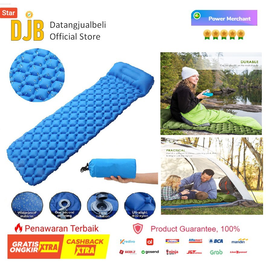 Grab Medan Encampment Kasur Matras Angin Inflatable Bed Air Cushion  Sleeping Bag - NH18  B