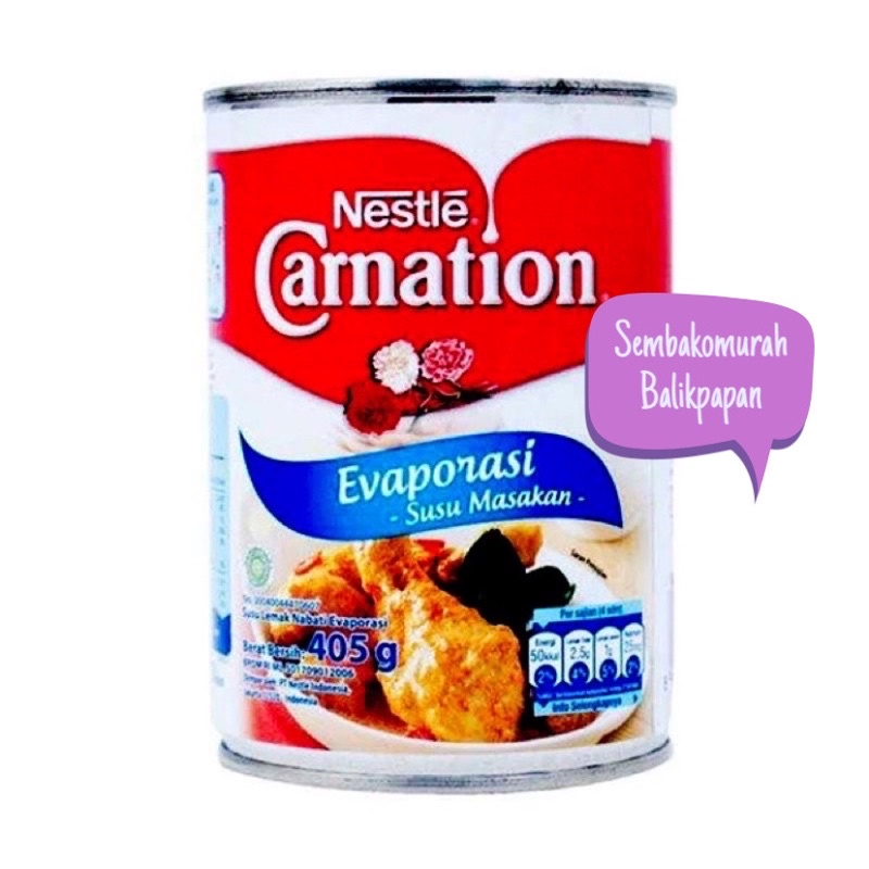 

susu CARNATION evaporasi 405gr