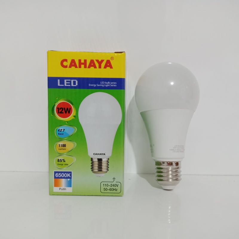 Lampu LED Murah Cahaya Putih Terang 12 Watt Garansi 1 TAHUN