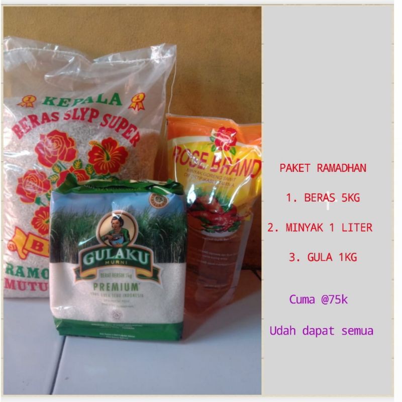 

PAKET SEMBAKO RAMADHAN