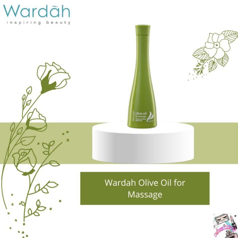 ☃Cutezz_Ching1☃Wardah Olive Oil for Massage 150 ml