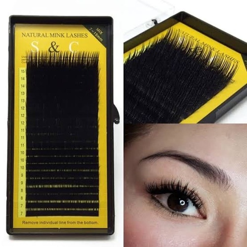 EYELASH EXTENSION MIX S&amp;C/ S&amp;C EYELASH EXTENSION MIX LENGTH/ BULU MATA PALSU SNC EYELASH EXTENSION