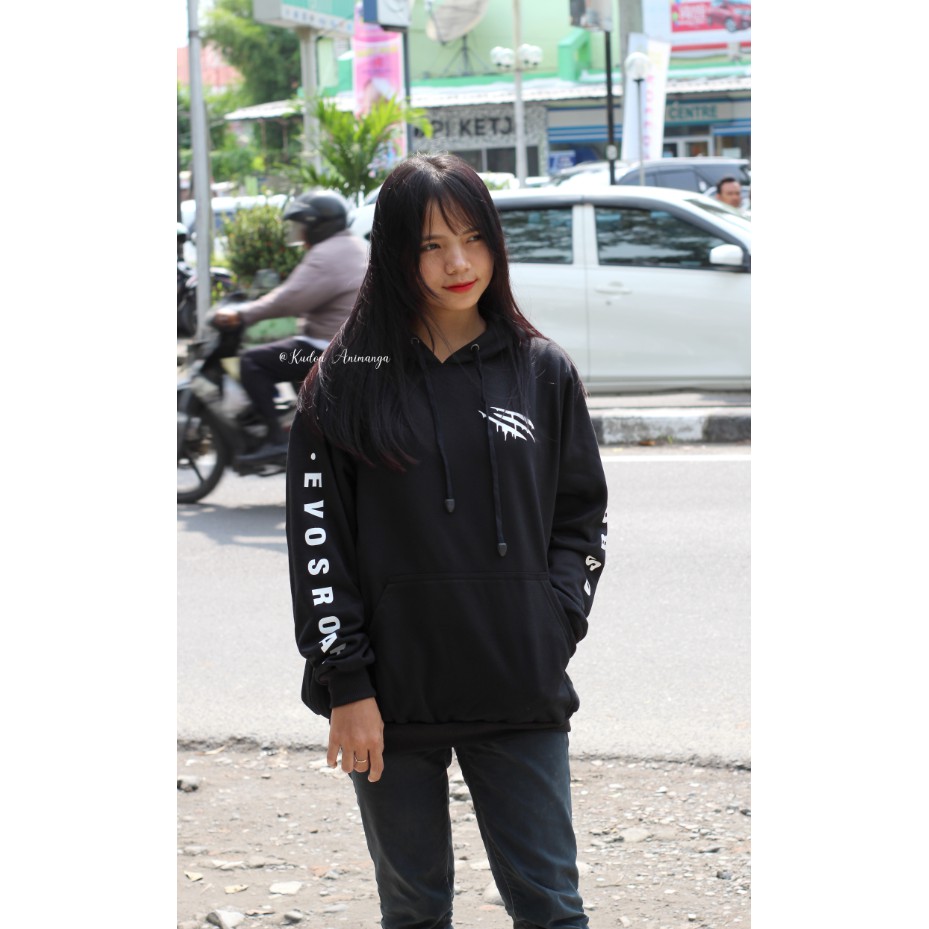 Sweater Gamer Evos Claw Black