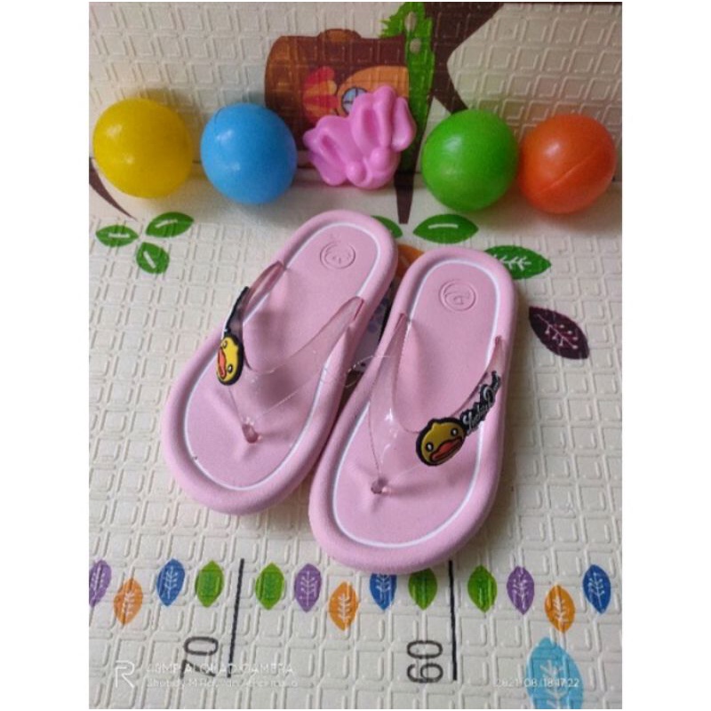 SANDAL ANAK PEREMPUAN / SANDAL KARET / SANDAL JEPIT / SANDAL DULUX MOTIF BEBEK