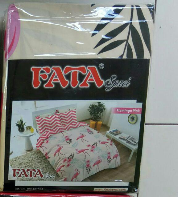 Sprei Fata Flamingo Pink Ukuran King 180x200 / Queen 160x200