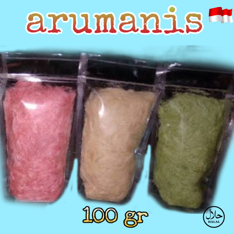 

arumanis kemasan standing pouch 100gr / aromanis / harumanis / rambut nenek