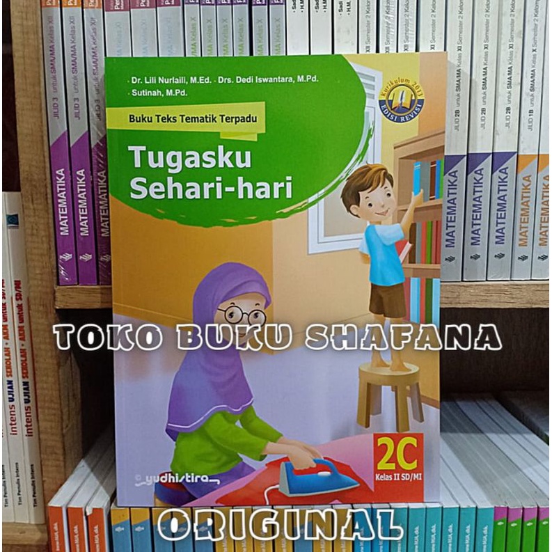 Paket 4 Buku Tematik Terpadu Yudhistira 2A 2B 2C 2D K13 Edisi Revisi Kelas 2 SD ORI
