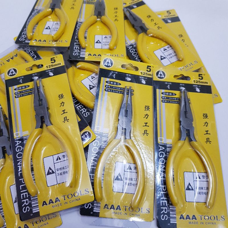 TANG JEPIT 5&quot; AAA 125MM TOOLS LONG NOSE PLIERS s1