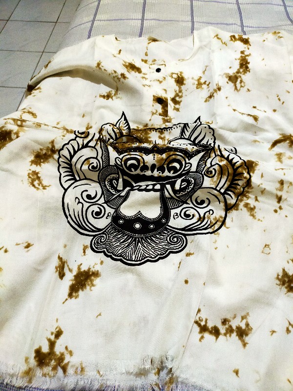 Bac014 Cod Warna Baju Barong Baju Bali Kaos Bali Karya Seni Mahakarya Batik Alvian Kaos Jogja