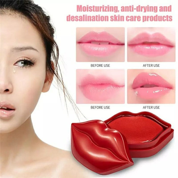 SHINE STAR - Masker Bibir ZOZU Lip Mask Collagen Original / Masker Bibir untuk Bibir Hitam / Zozu Lip Mask isi 20pcs