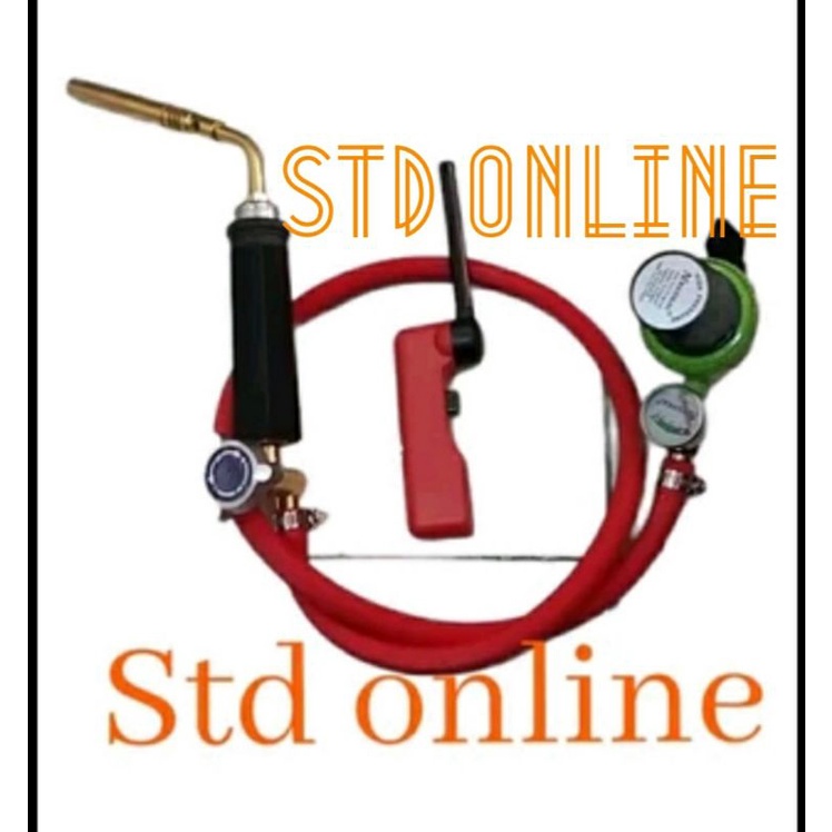 Alat blow torch gas Lpg set siap pakai Alat las portable solder BBG