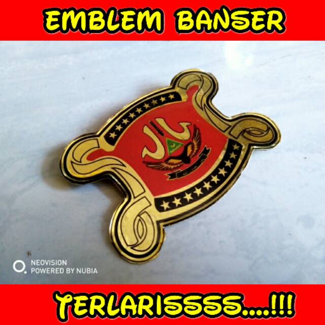 EMBLEM BANSER KUPU ( NU )