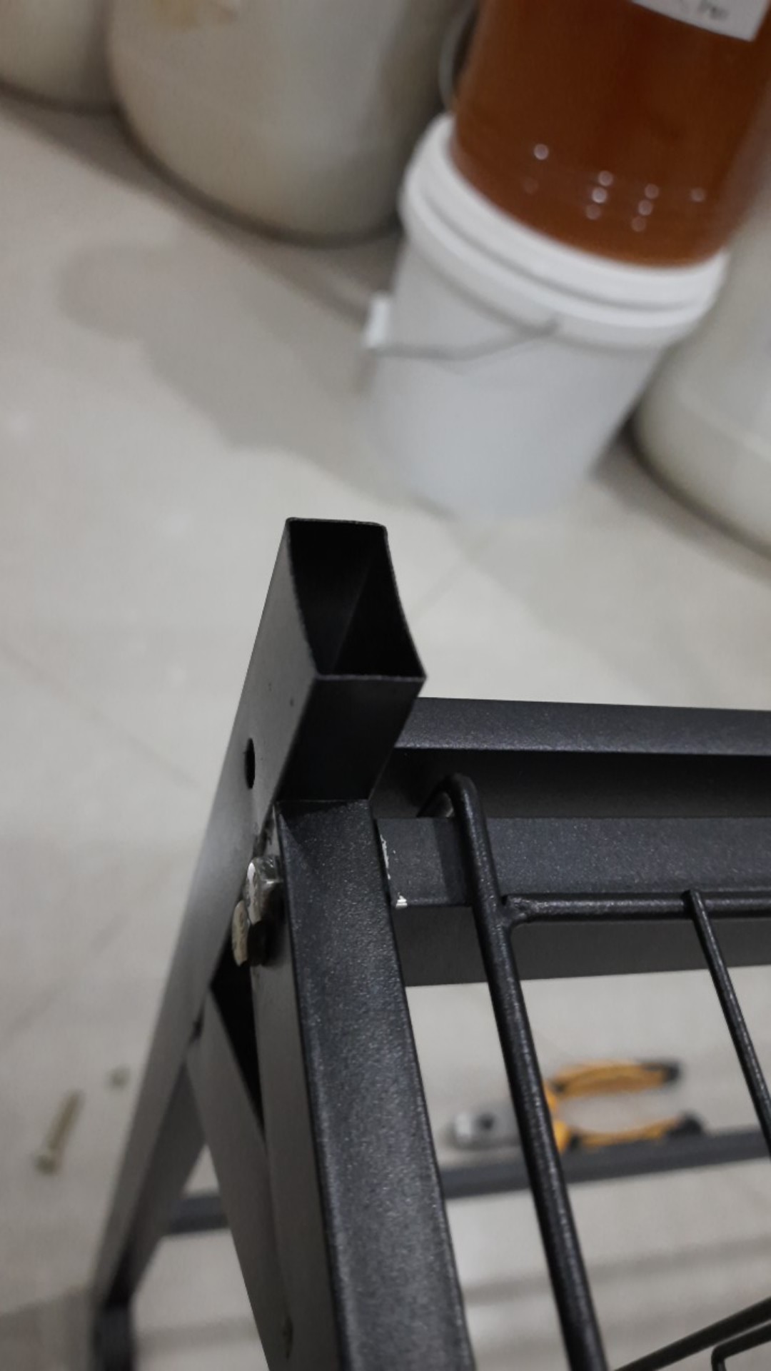 Es Rak Dapur Hitam Rak Wastafel Rak Piring Dan Peralatan Dapur 85 Cm Dan 65 Cm