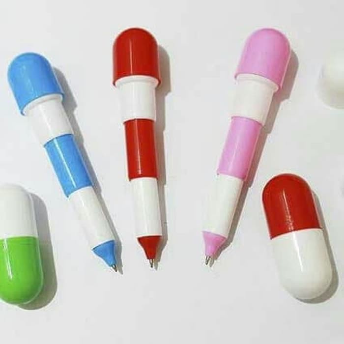 

Souvenir Pulpen Kapsul Pena Capsul Unik Sovenir ultah