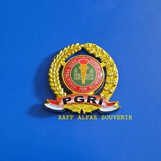 Jual Pin Pgri Bros Pgri Lencana Pgri Model Padi Kapas Magnet