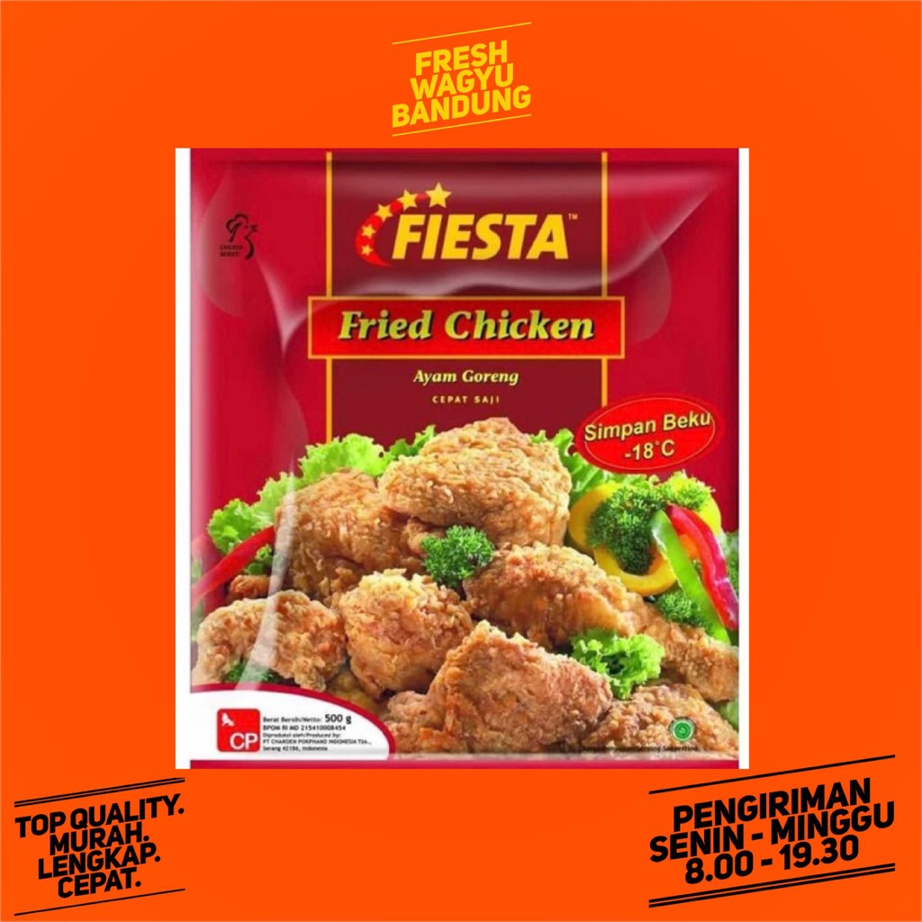

FIESTA FRIED CHICKEN PREMIUM Ayam Goreng Tepung 500g