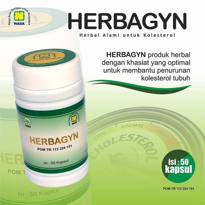 Herbagyn Obat Herbal Penurun Kolesterol Jahat Dalam 5 Hari Shopee Indonesia