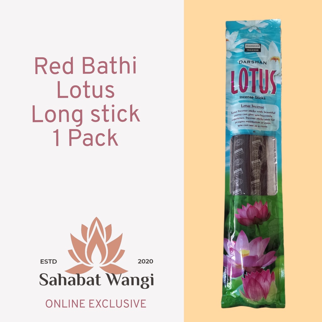 Dupa Hio Import India Darshan Lotus (LONG STICK)