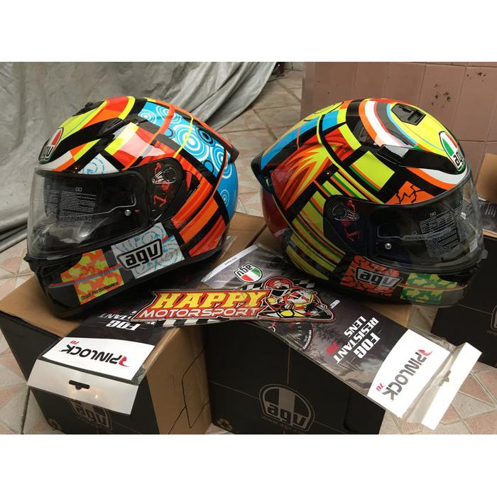 HELM FULLFACE AGV K3SV ELEMENT 2018 NON SNI ASIANFIT ORIGINAL ITALYDOT