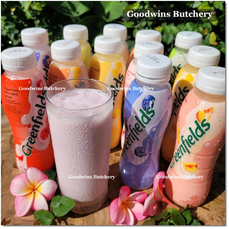 Jual Yoghurt Greenfields yogurt drink chilled 250ml (10 flavours