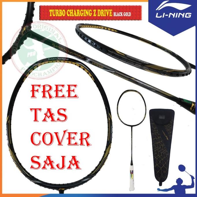 LINING TURBO CHARGING Z DRIVE RAKET BADMINTON ORIGINAL